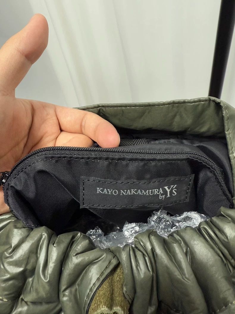 Yohji Yamamoto yohji yamamoto Color-block suede paneled padded backpack 2 Size ONE SIZE - 8 Thumbnail