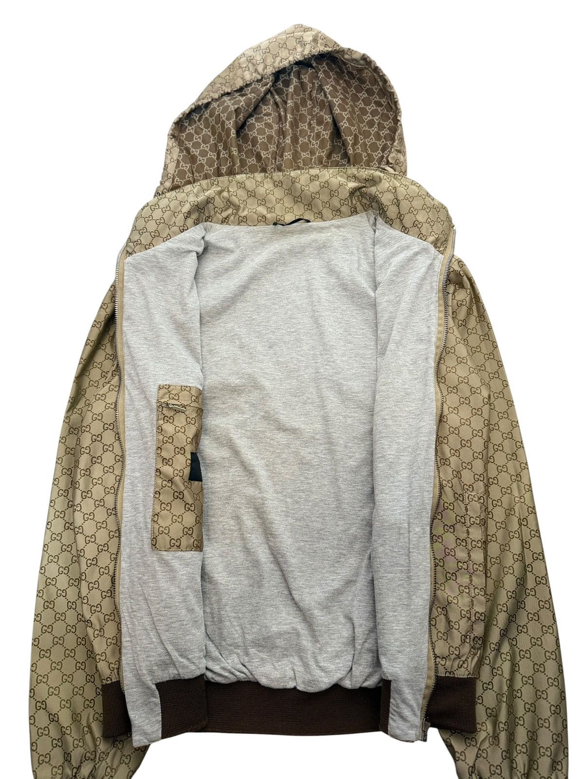 Gucci A/W 2009 Gucci Monogram Jacket Frida Giannini Era Size US S / EU 44-46 / 1 - 8 Thumbnail