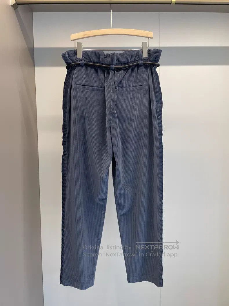 Brunello Cucinelli Brunello Cucinelli Blue pants Size 28" / US 6 / IT 42 - 2 Thumbnail