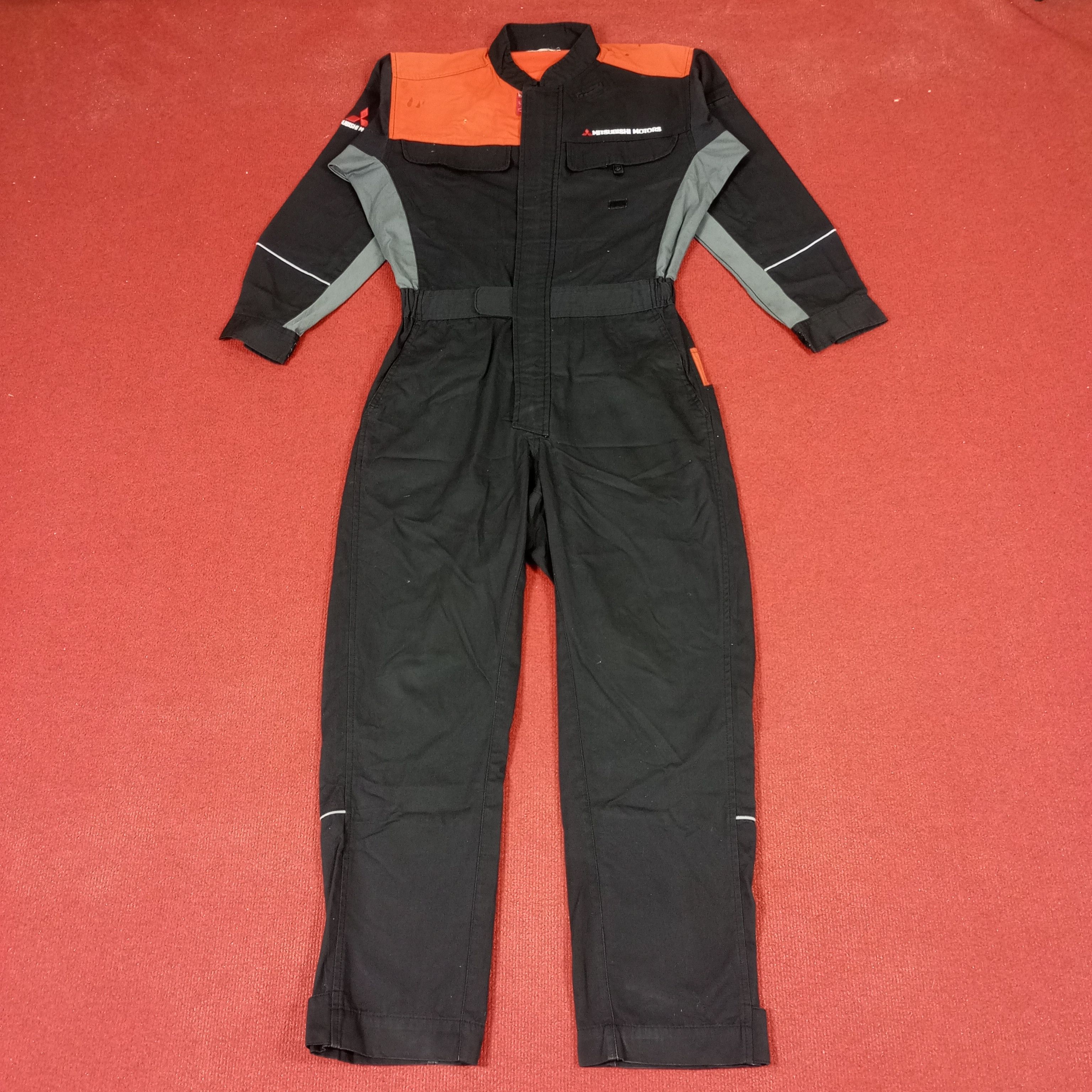 Japanese Brand × Vintage Mitsubishi Motors Racing Workwear Style Coverall Jacket Size US M / EU 48-50 / 2 - 4 Thumbnail