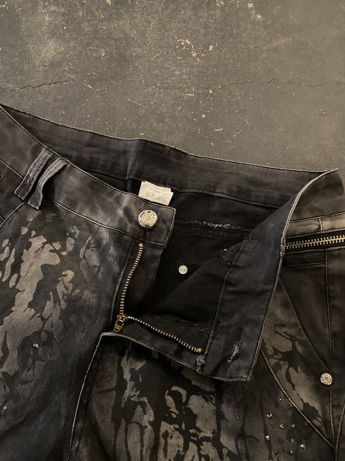14th Addiction × If Six Was Nine × Japanese Brand Y2k Jocelyn punk if6was9 pants Size US 31 - 6 Thumbnail