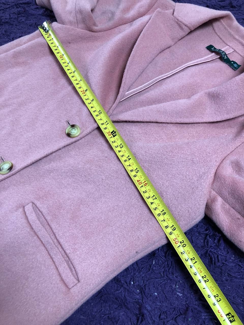 Polo Ralph Lauren Lauren Ralph Lauren Wool Blend Long Line Women's Coat Size M / US 6-8 / IT 42-44 - 14 Thumbnail