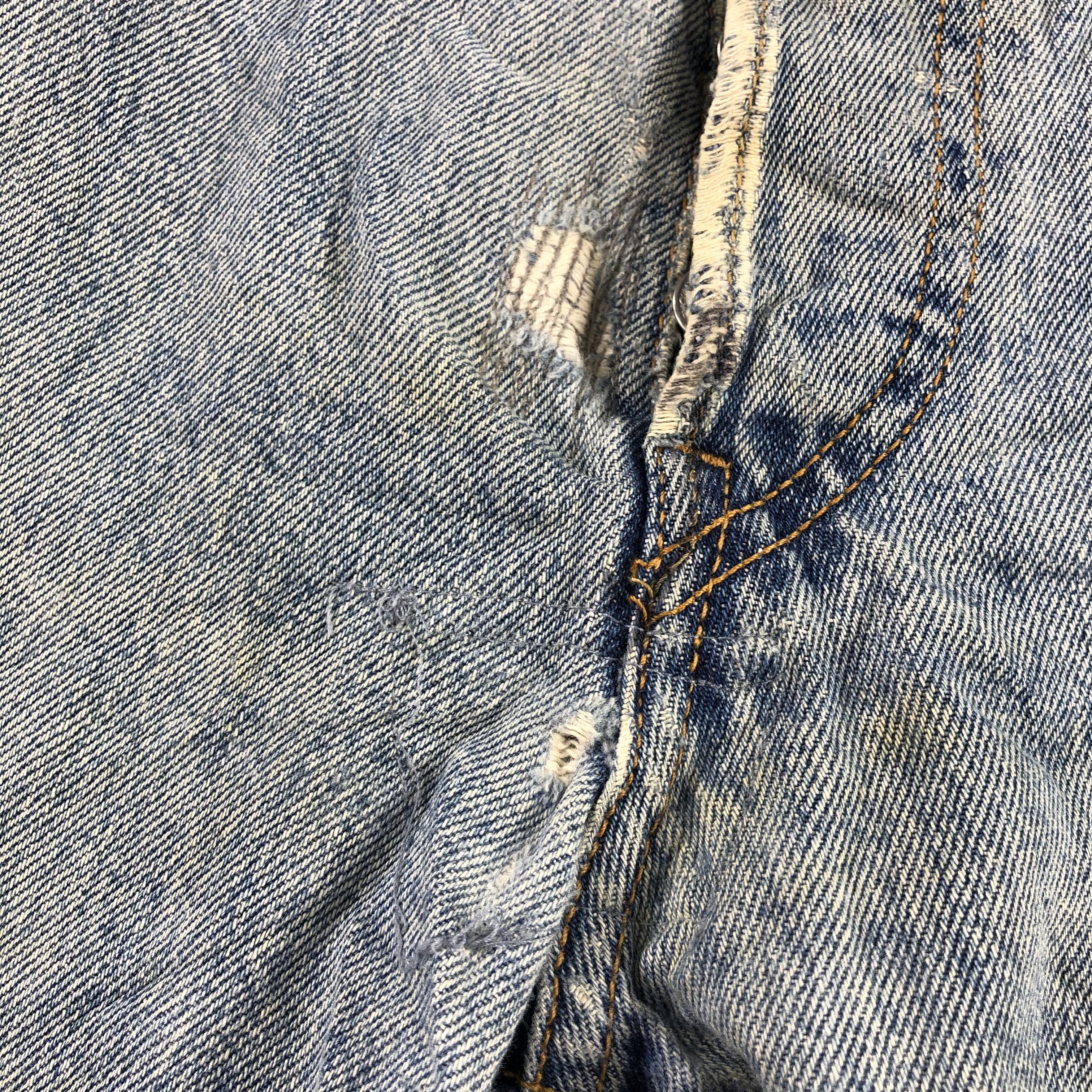 Levi's Vintage Levis 501 Jeans Dirty Wash Denim Kj1412 Size US 34 / EU 50 - 9 Thumbnail