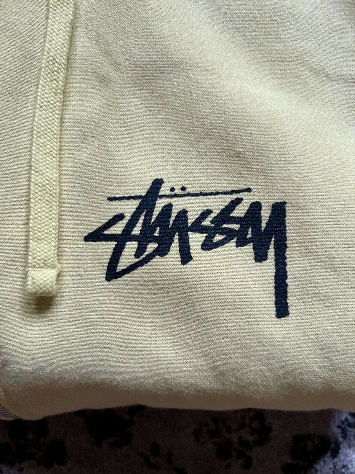 Stussy STUSSY BURNING STOCK HOODIE YELLOW - XL Size US XL / EU 56 / 4 - 2 Thumbnail