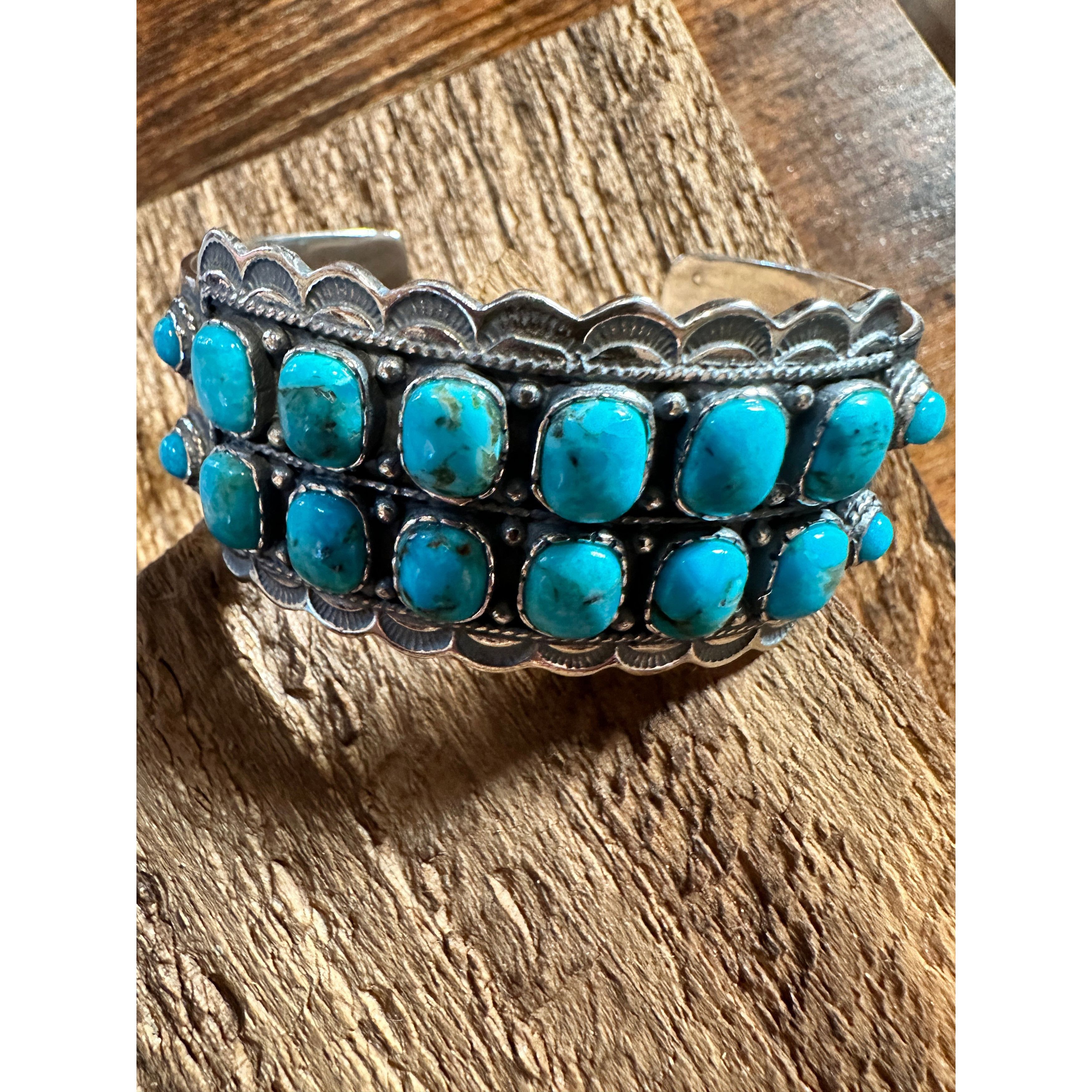 Other Turquoise Elegance: Handcrafted Boho Cuff Bracelet with Gift Size ONE SIZE - 8 Thumbnail
