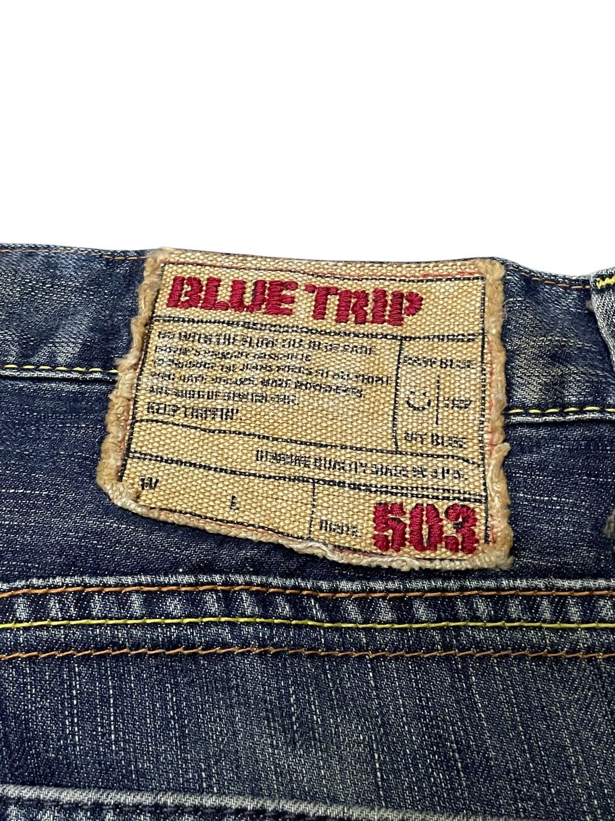 Edwin Rare Edwin 503 Flare Heavy Stitch Multi Colour Denim Jeans Size US 34 / EU 50 - 23 Thumbnail