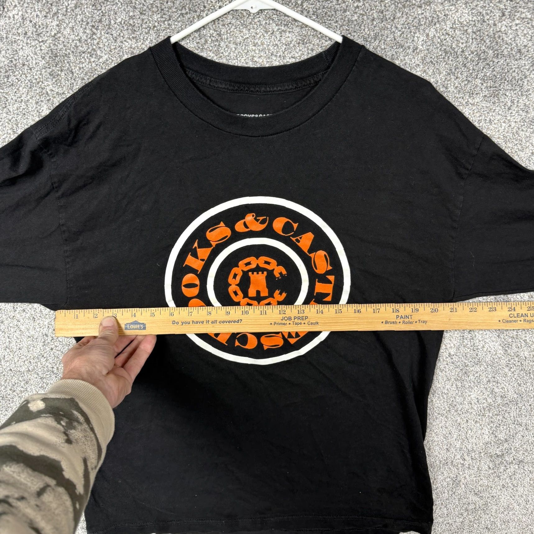 Crooks & Castles Crooks & Castles Sweatshirt Mens L Black Orange Logo Streetwear Skater Y2K Size US L / EU 52-54 / 3 - 4 Thumbnail