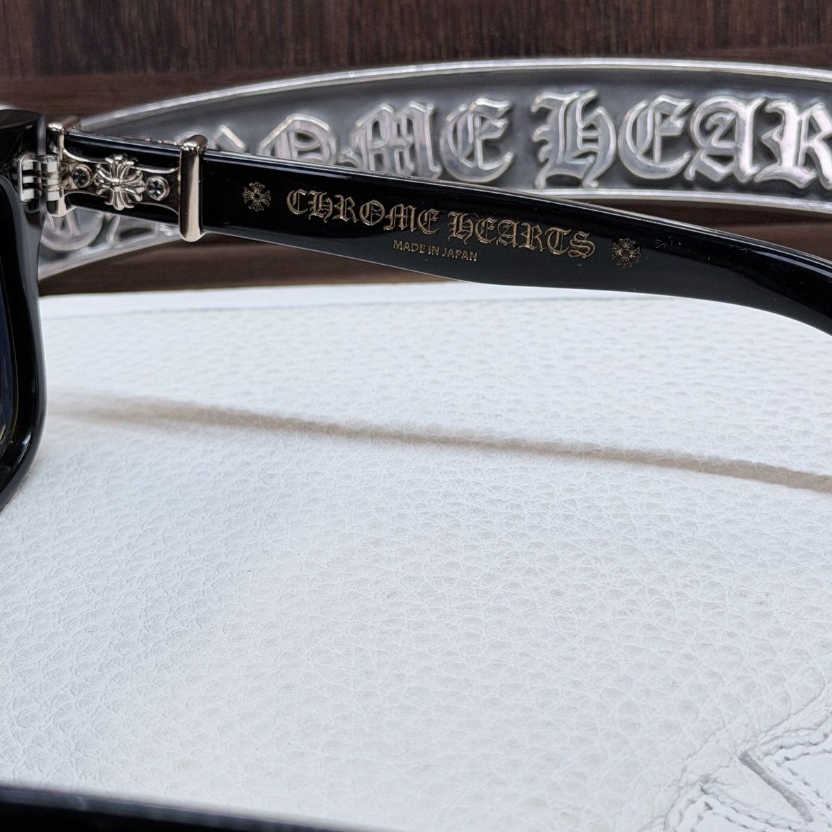 Chrome Hearts Chrome Hearts VAGILLIONAIRE II Sunglasses Size ONE SIZE - 8 Thumbnail