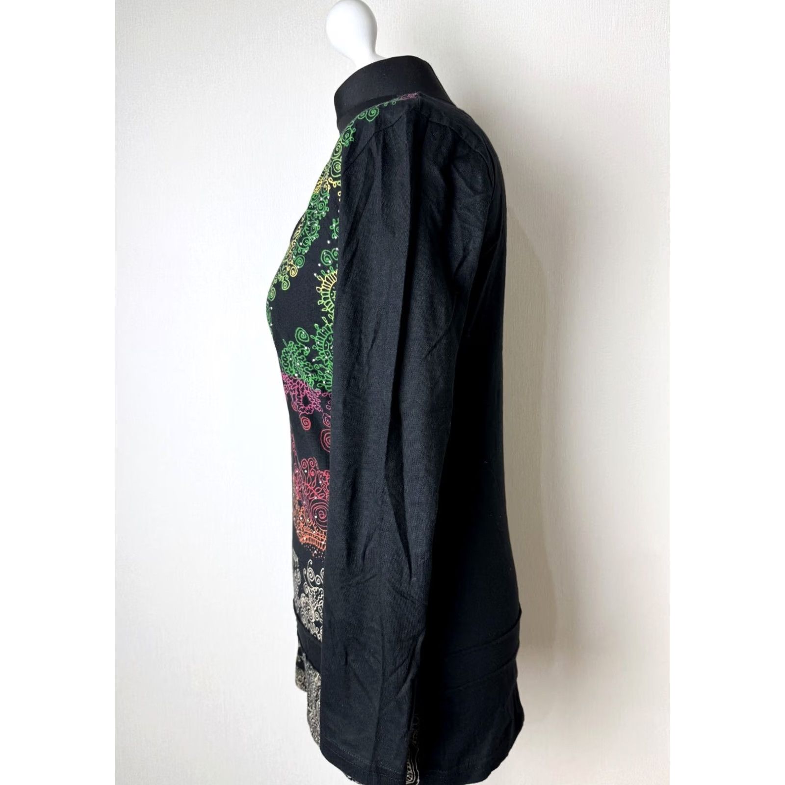 Desigual Desigual womens black Tunic Shirt Size M Size M / US 6-8 / IT 42-44 - 6 Thumbnail