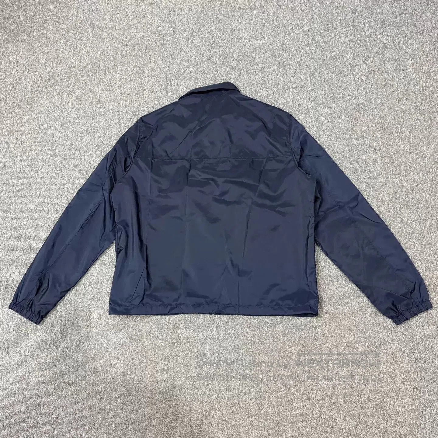Prada Blue Lightweight Zip-Front Jacket - XL. Size US XL / EU 56 / 4 - 2 Thumbnail