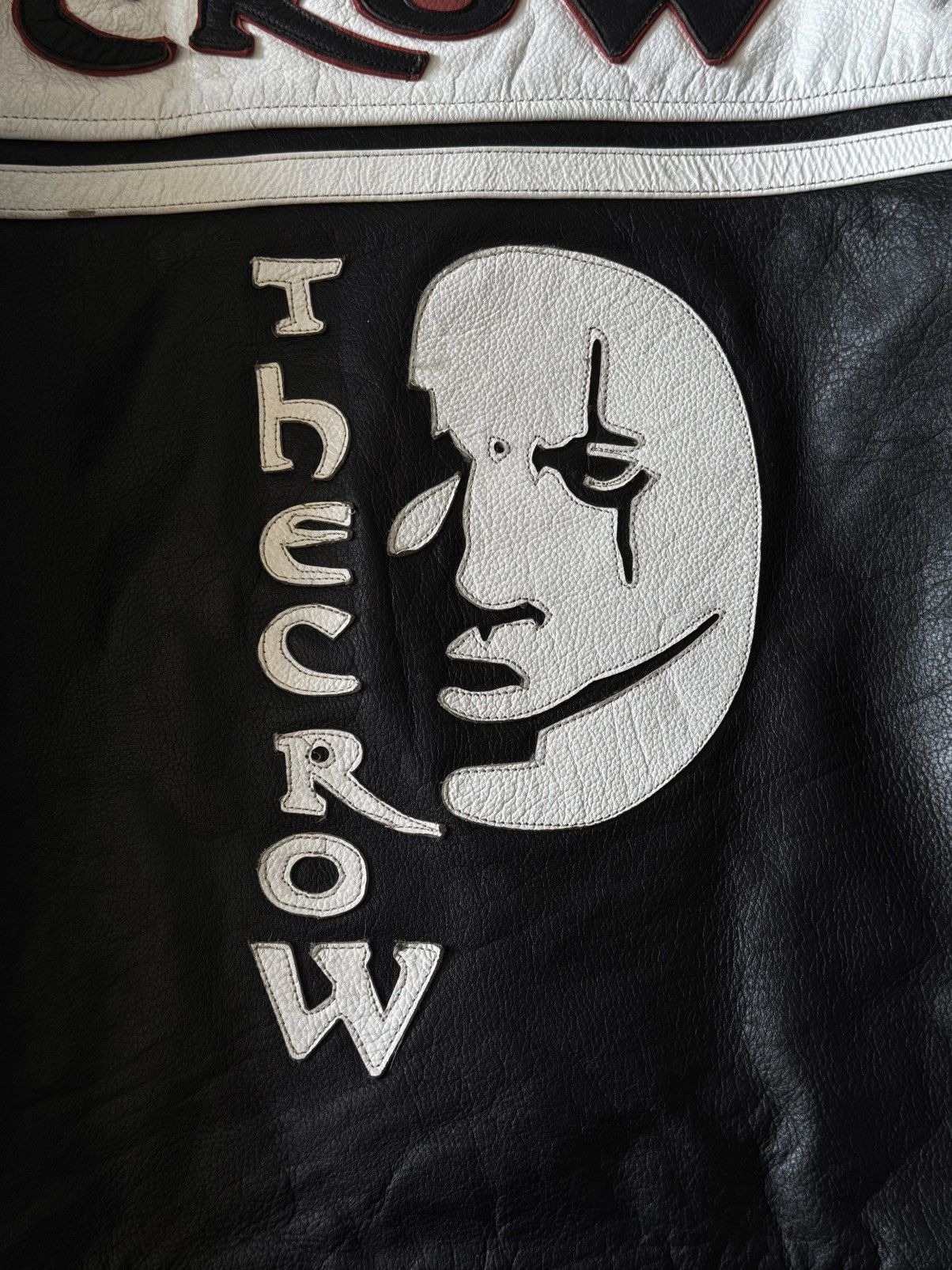 Other The Crow 1994 Leather Motorcycle Jacket Size US L / EU 52-54 / 3 - 5 Thumbnail