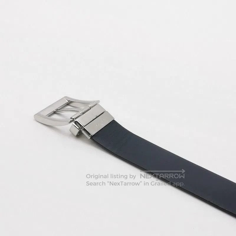 Prada Prada Classic Black Leather Logo Belt. Size ONE SIZE - 3 Thumbnail