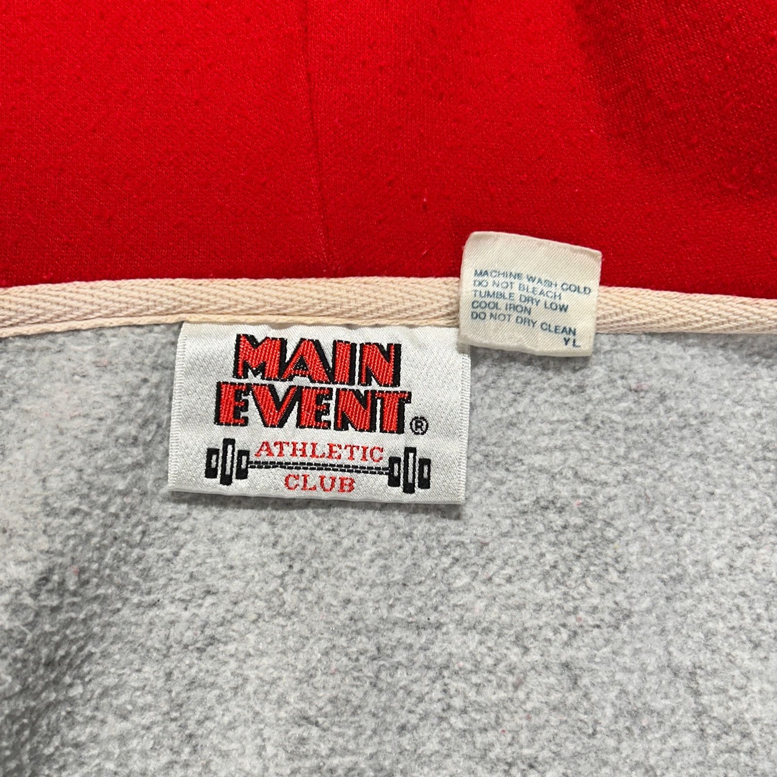 Vintage VTG 90s Main Event Athletic Club sportswear gym jacket mns L Size US L / EU 52-54 / 3 - 4 Thumbnail