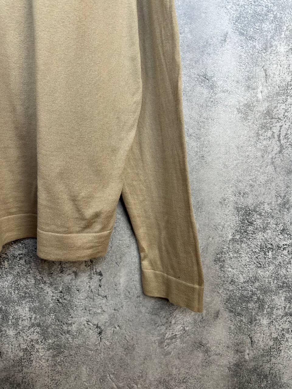 John Smedley John Smedley Sea Island Cotton V-Neck Sweater Knit Jumper Size US XXL / EU 58 / 5 - 8 Thumbnail