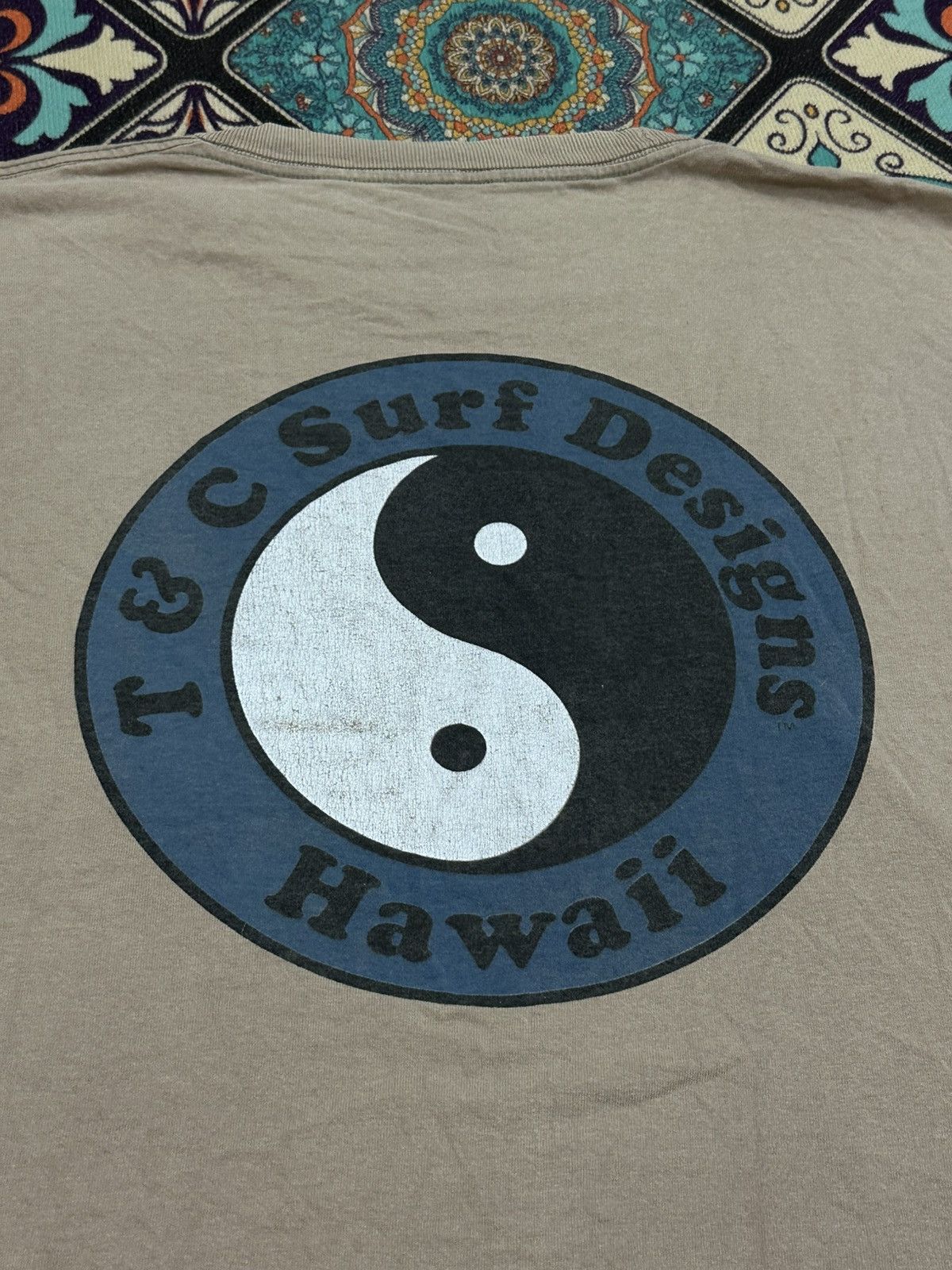 Vintage Vintage T&C Surf Design Made in Usa Single Stitch T-Shirt Size US L / EU 52-54 / 3 - 11 Thumbnail