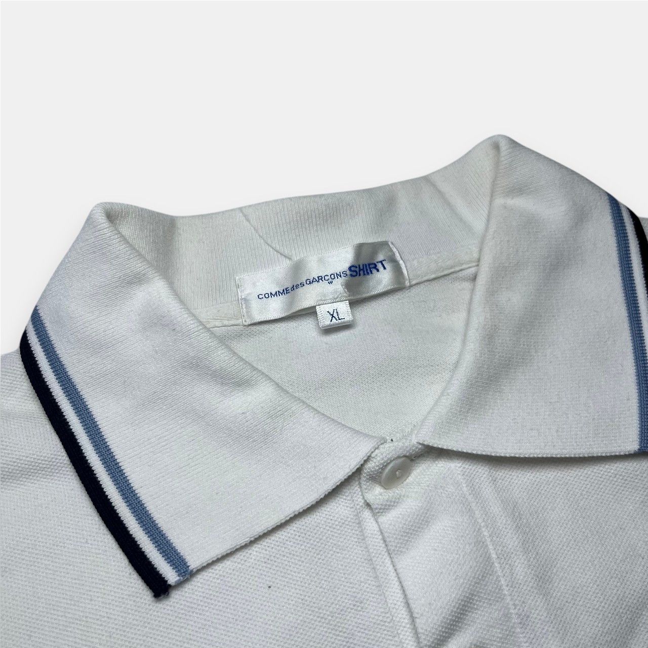 Comme des Garcons × Undercover Comme des Garçons SHIRT x Undercover White Polo Shirt Size US XL / EU 56 / 4 - 3 Thumbnail