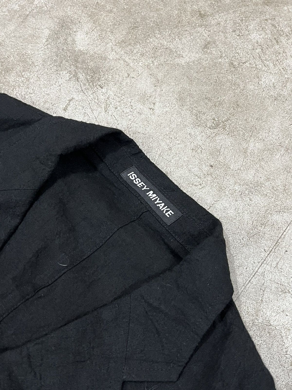 Issey Miyake × Vintage SS04 Issey Miyake Men Linen Blazer Jacket Size 36S - 6 Thumbnail