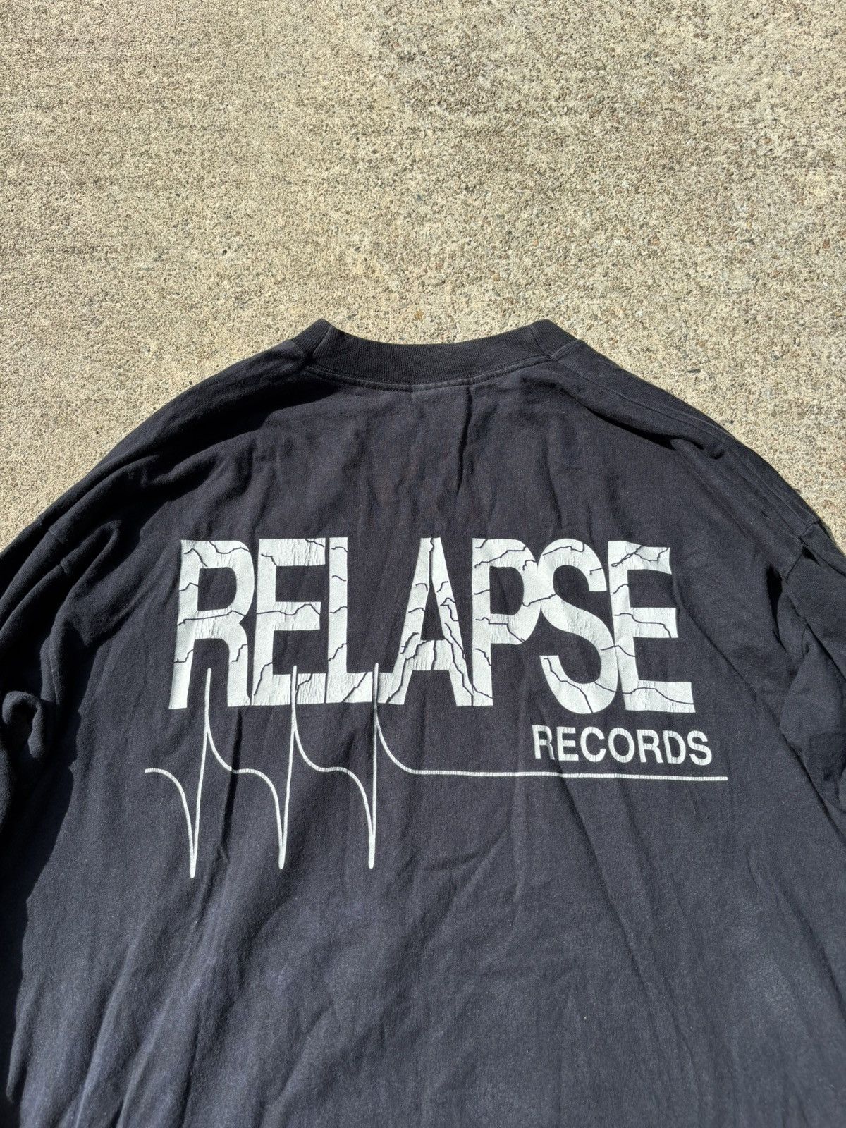 Band Tees × Vintage Vintage 1990s Exhumed Metal Band Longsleeve Size US XL / EU 56 / 4 - 6 Thumbnail