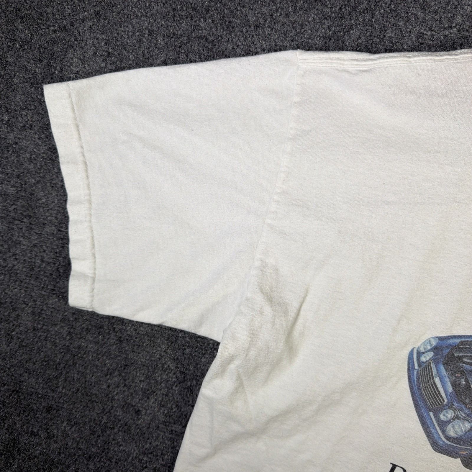 Mercedes-Benz Vintage Mercedes Benz Shirt Mens XL White 90s Promo Car Size US XL / EU 56 / 4 - 11 Thumbnail
