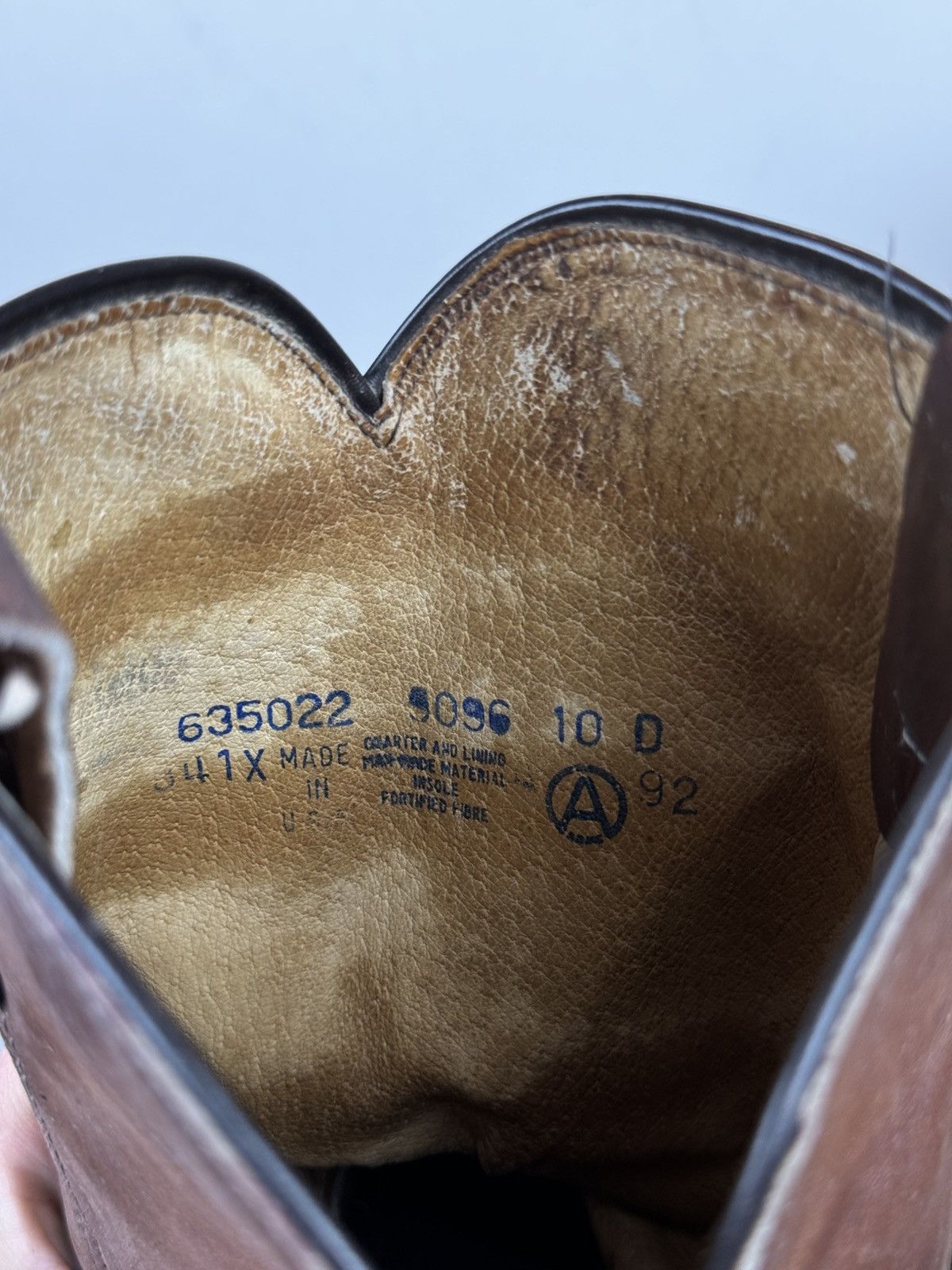 Tony Lama Vintage cowboy boots USA Texas original retro item Size US 12 / IT 42 - 6 Thumbnail