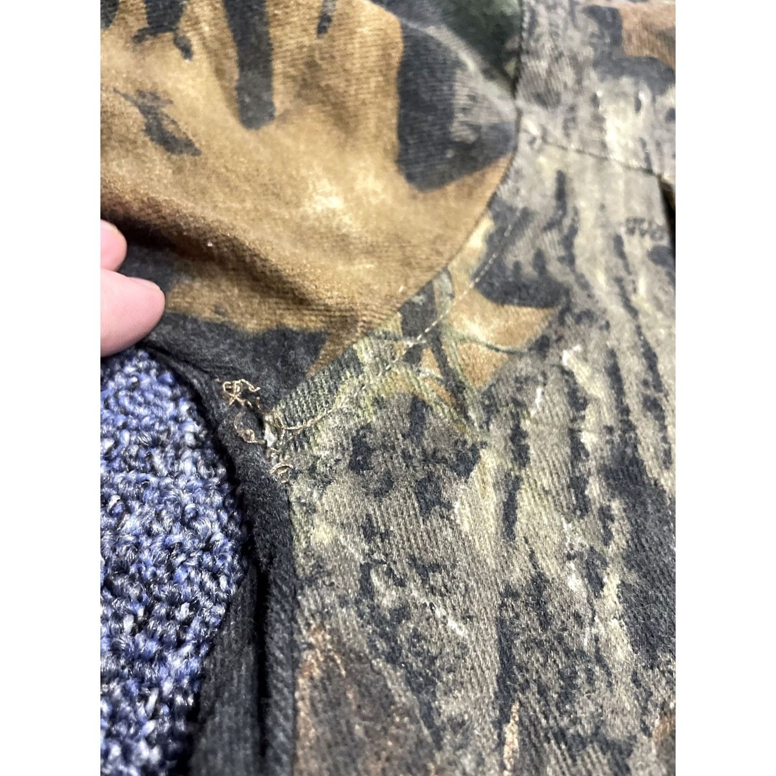 Vintage VINTAGE Camo Shirt Mens XL Flannel Button Up Mossy Oak Breakup 90s Hunting L4 Shirt Size US XL / EU 56 / 4 - 5 Thumbnail