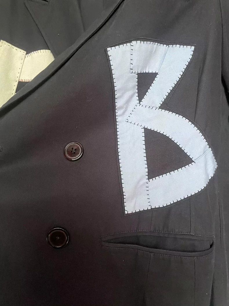 Yohji Yamamoto Yohji Yamamoto 1990ss applique hand stitched monogrammed j Size US S / EU 44-46 / 1 - 7 Thumbnail