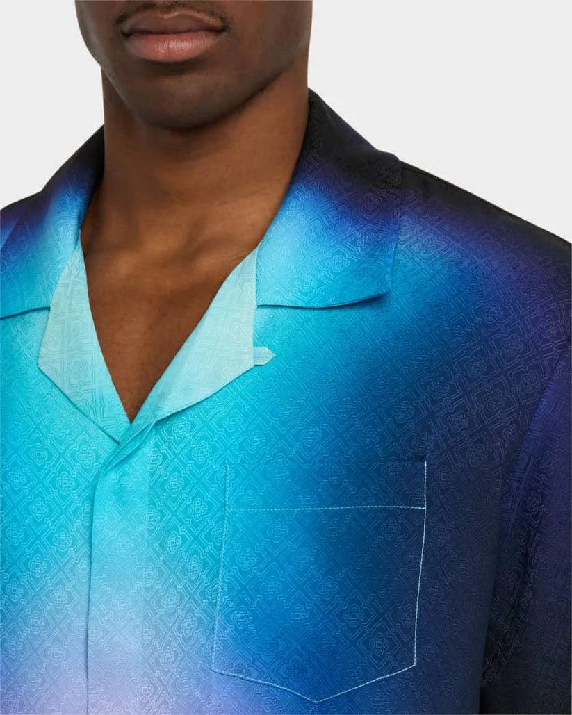 Casablanca o1y0526 Patterned Shirt in Multicolor Size US M / EU 48-50 / 2 - 2 Thumbnail