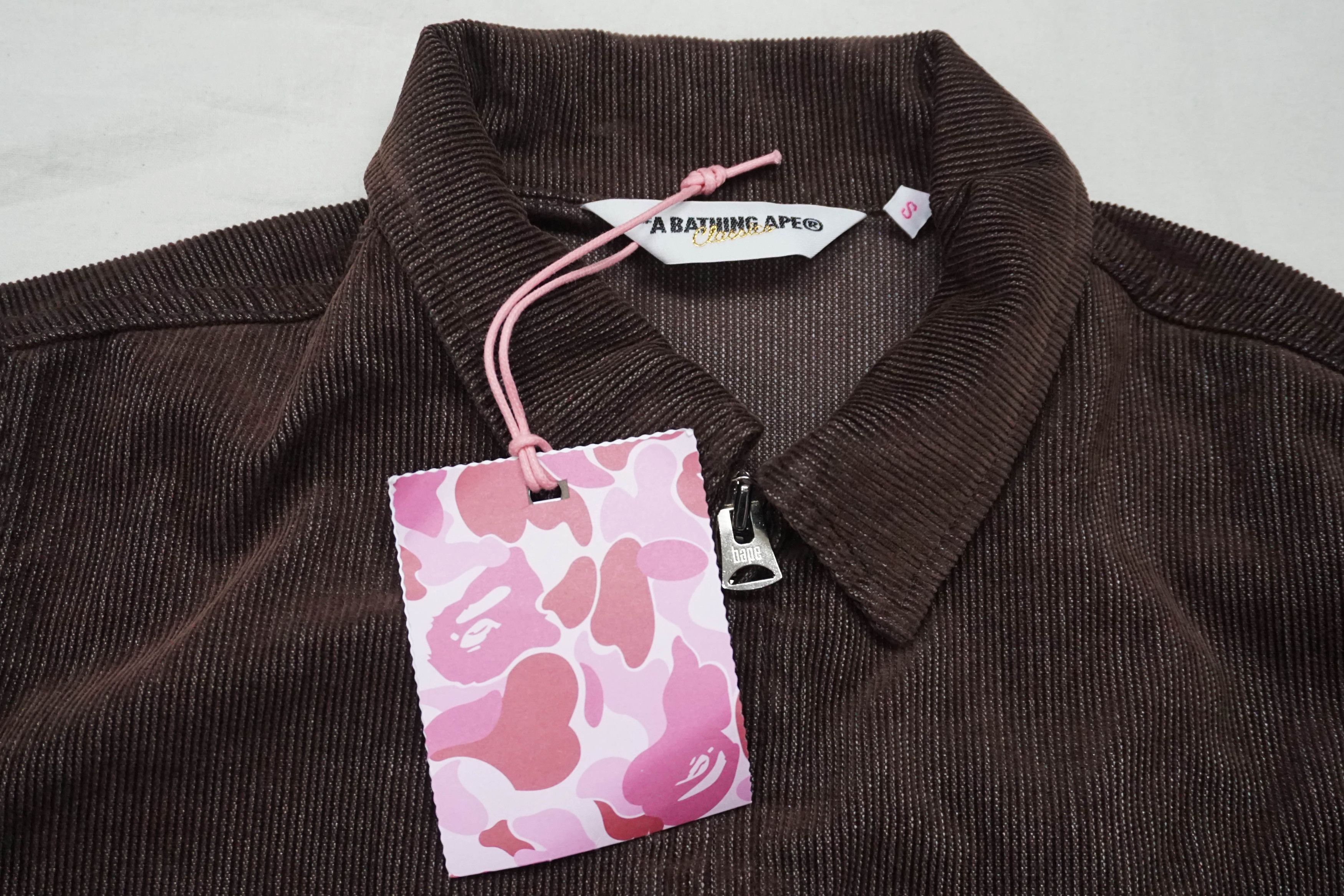 Bape × Nigo 00's A Bathing Ape "Ape General" Corduroy Jacket, Japan Made Size S / US 4 / IT 40 - 4 Thumbnail