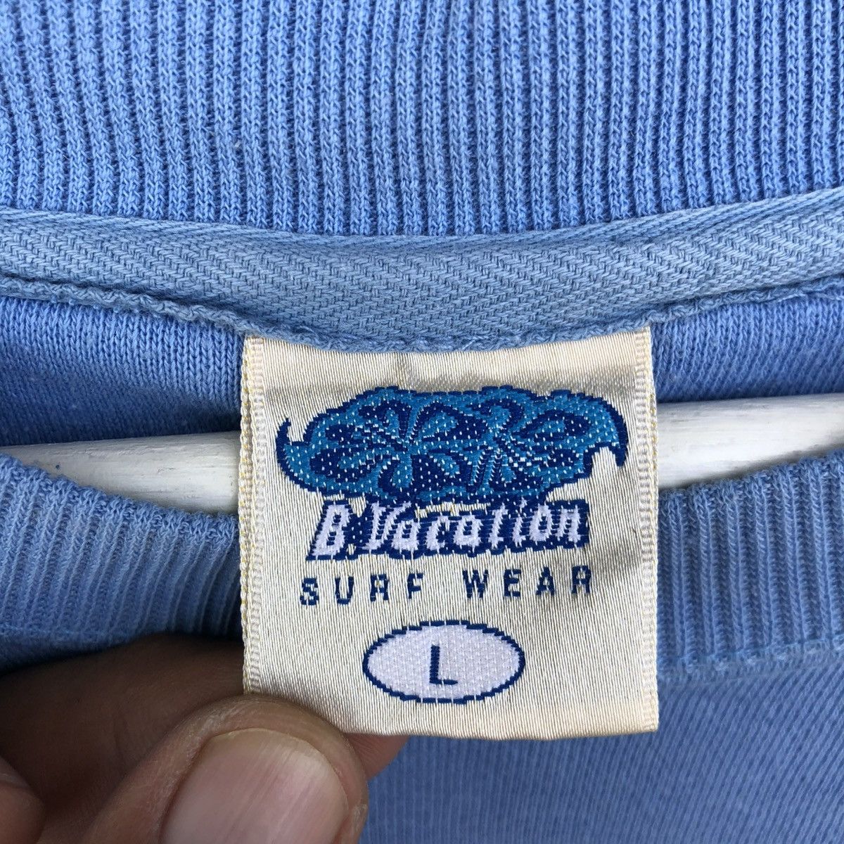 Vintage Vintage B. Vacation Surf Wear Sweatshirt Size US L / EU 52-54 / 3 - 8 Thumbnail