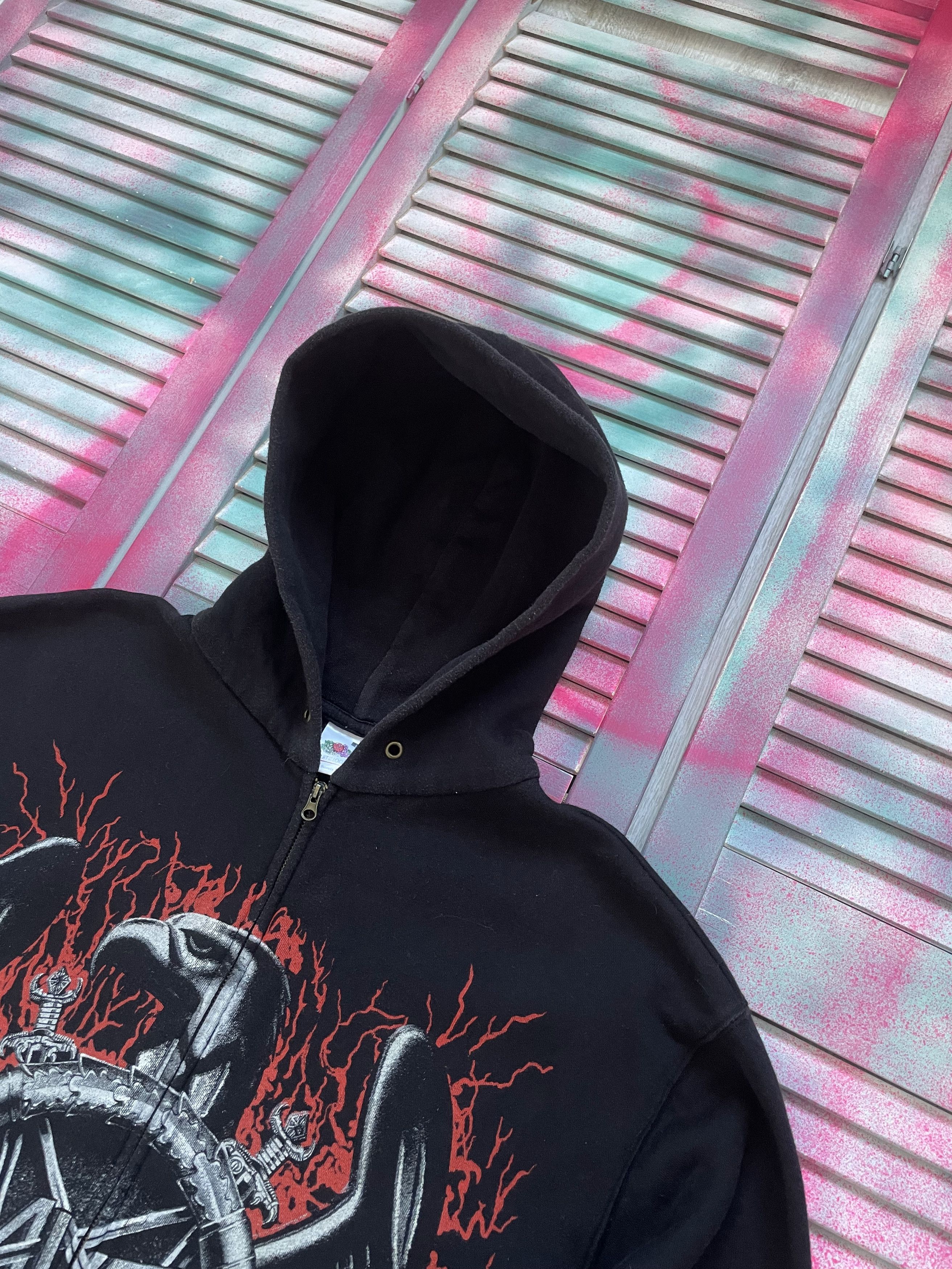 Band Tees Vintage Slayer Eagle Big Printed Hoodie Size US M / EU 48-50 / 2 - 4 Thumbnail