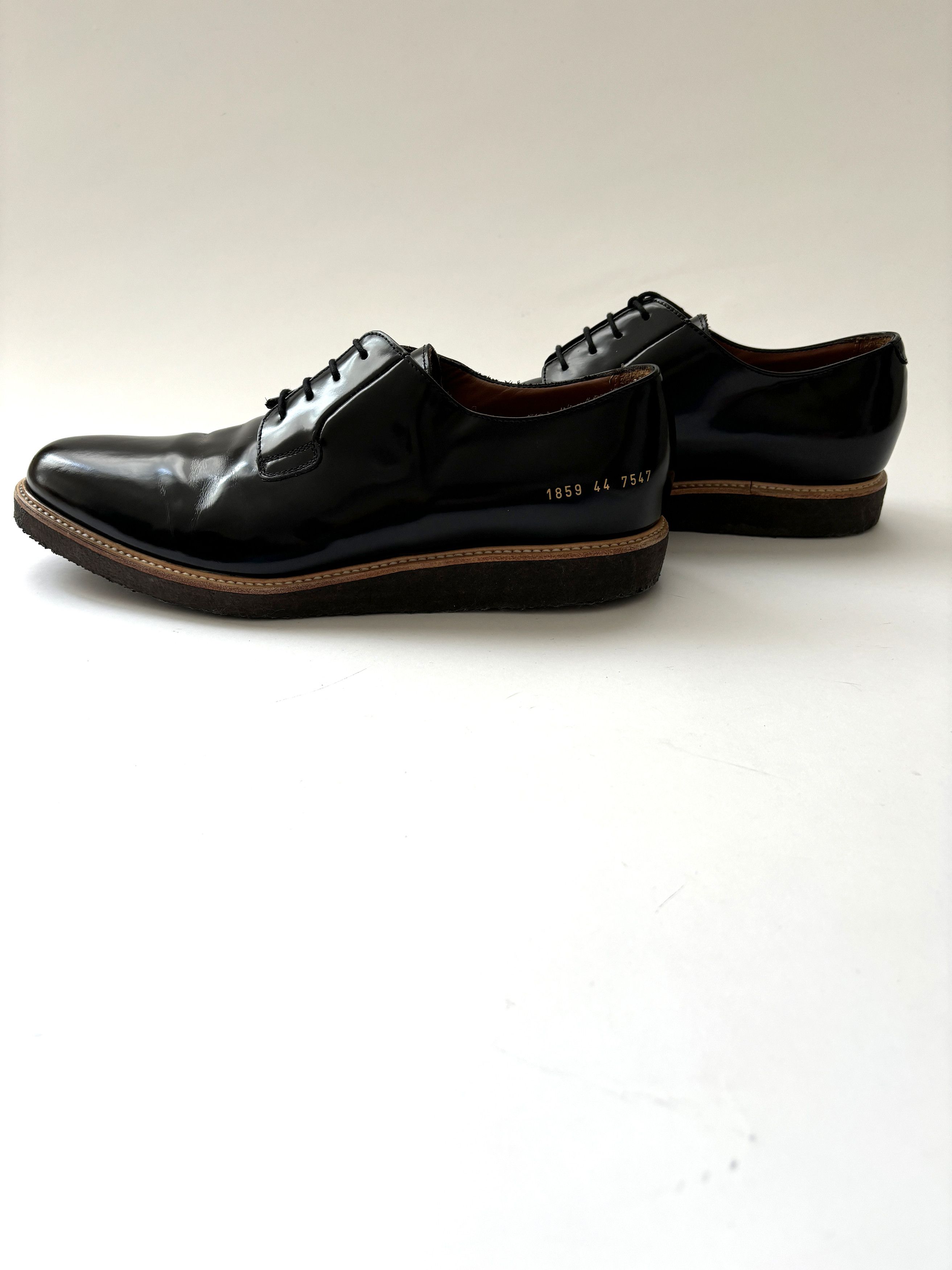 Common Projects ⚡️QUICK SALE⚡️Common Projects Black Derby Shine Size US 11 / EU 44 - 6 Thumbnail