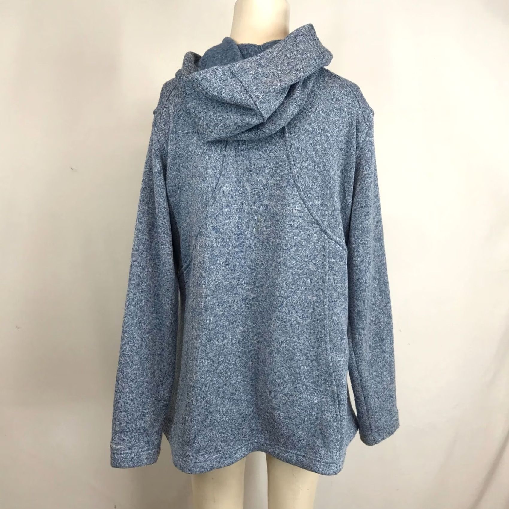 Eddie Bauer Eddie Bauer Womens XL Blue Full Zip Hooded Sweatshirt Jacket Polyester Size XL / US 12-14 / IT 48-50 - 5 Thumbnail