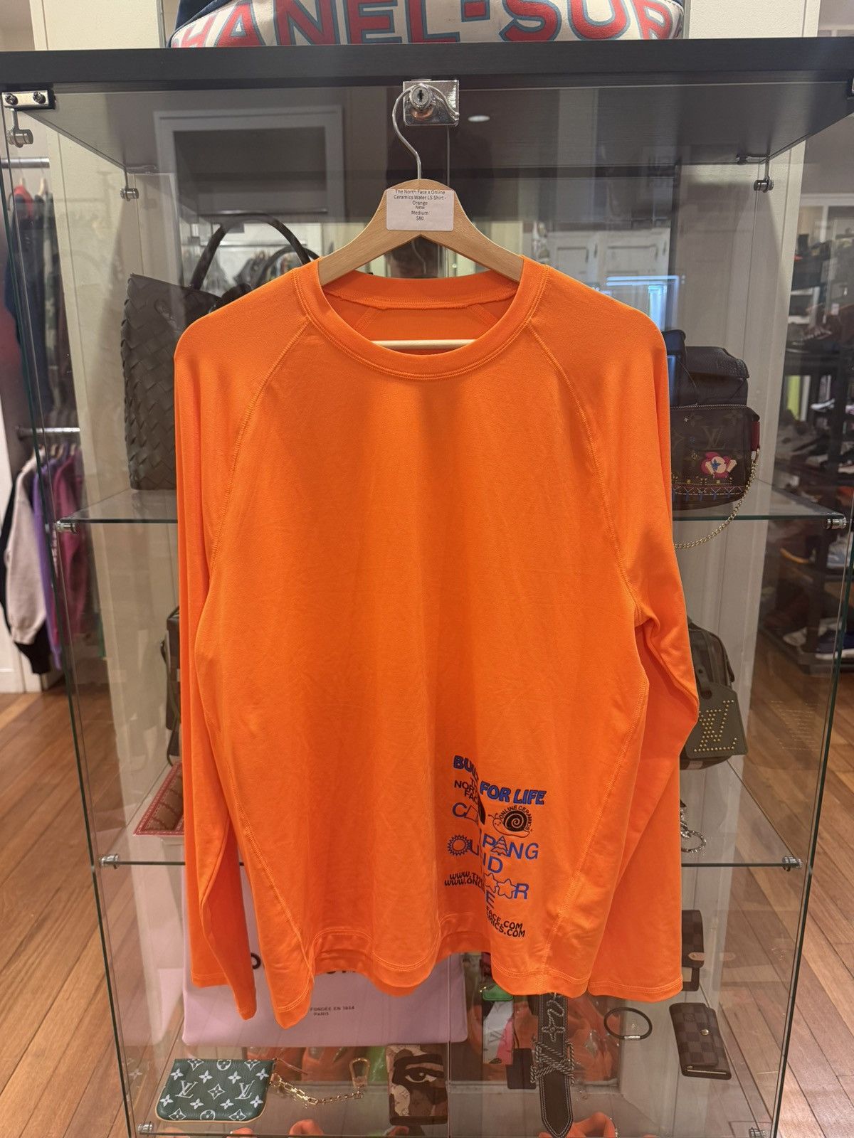 Online Ceramics × The North Face The North Face x Online Ceramics Water LS Shirt - Orange Size US M / EU 48-50 / 2 - 1 Thumbnail