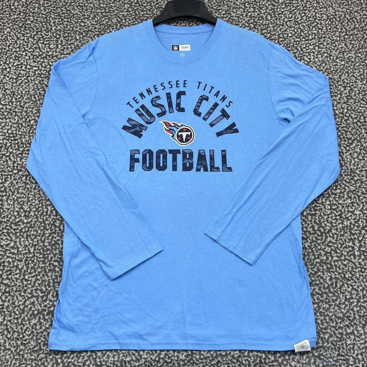 Other Tennessee Titans Shirt Men Blue Long Sleeve Crew Neck New L Size US L / EU 52-54 / 3 - 1 Thumbnail