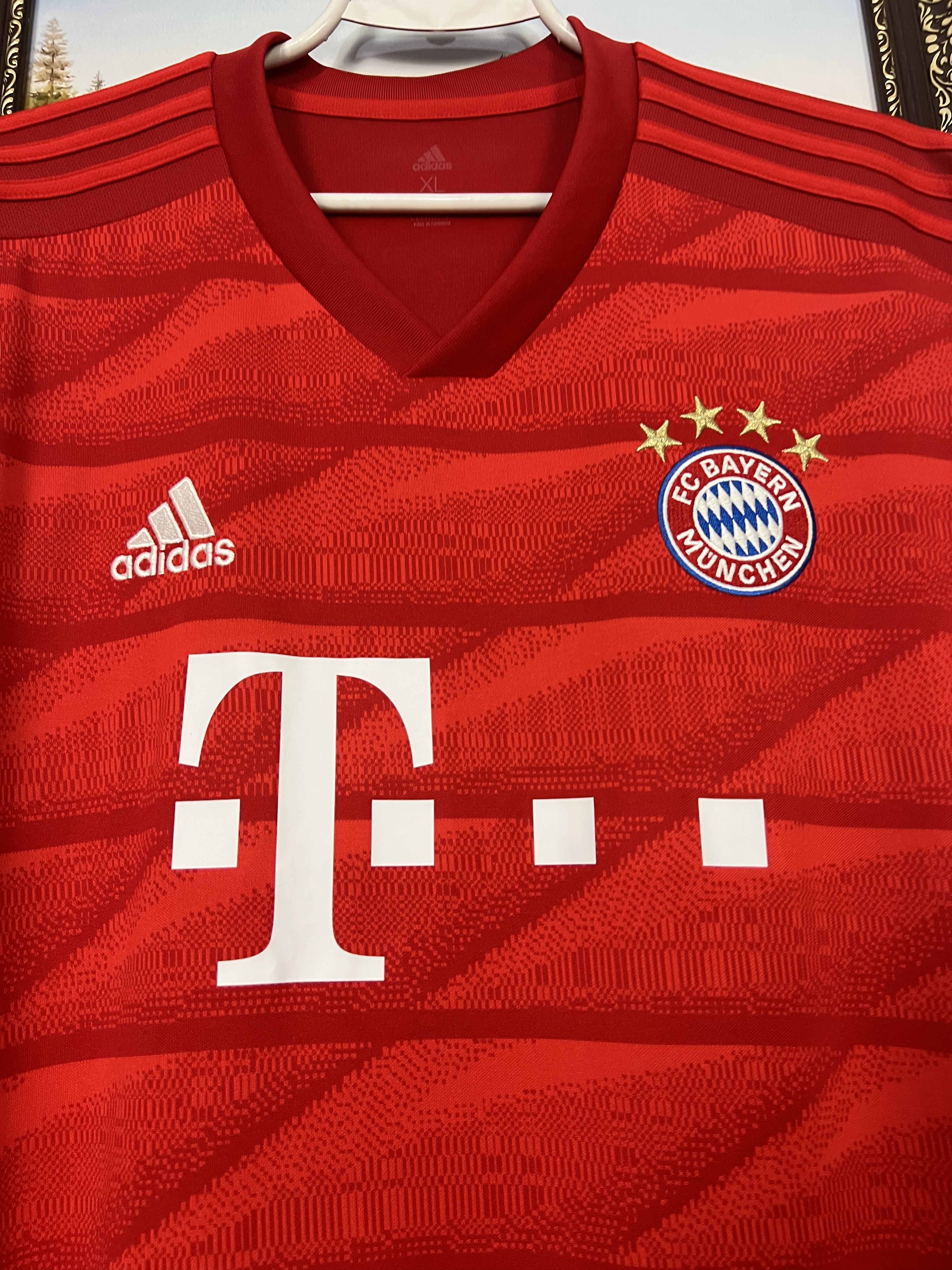 Adidas Bayern Munich Home football shirt 2018 #22 Gnabry Adidas Size US XL / EU 56 / 4 - 6 Thumbnail