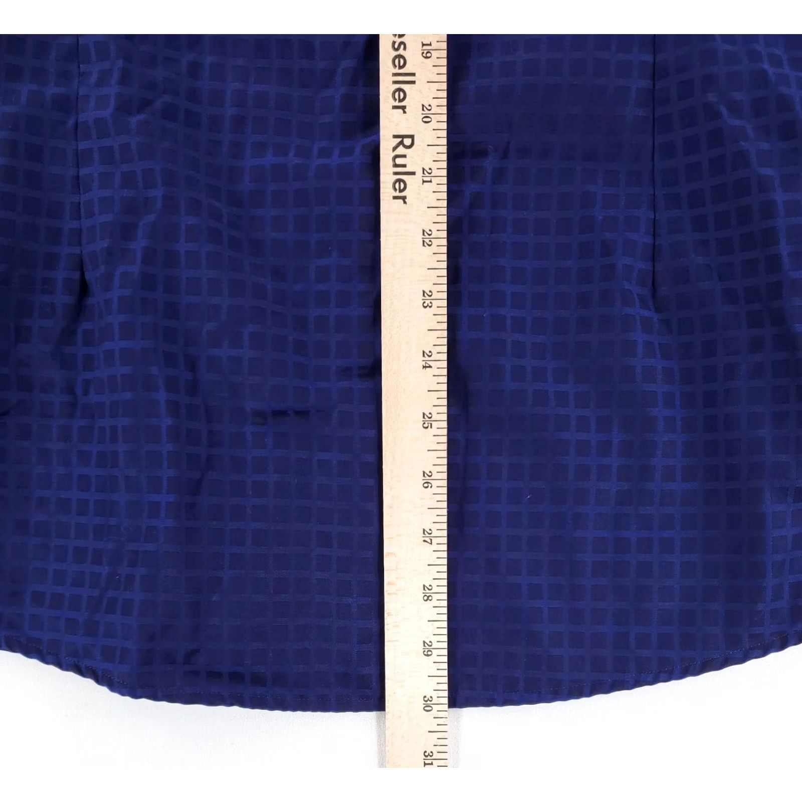 Eton Eton Button-Up Shirt Long Sleeve Mens 40/15.75 M Window Pane Blue Size US L / EU 52-54 / 3 - 5 Thumbnail