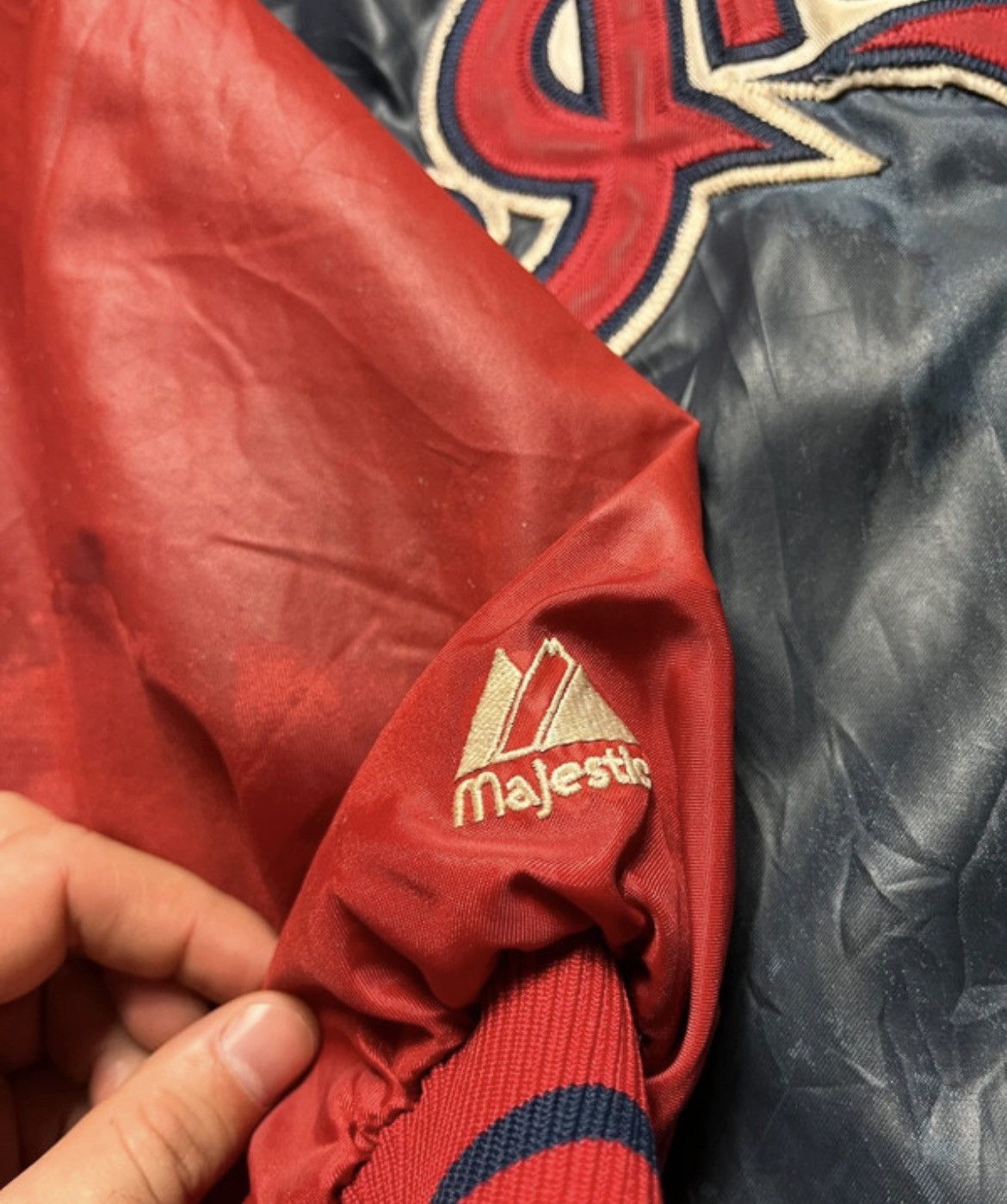 Majestic Veste MLB Cleveland Indians Majestic Authentic 90s Size US XL / EU 56 / 4 - 10 Thumbnail