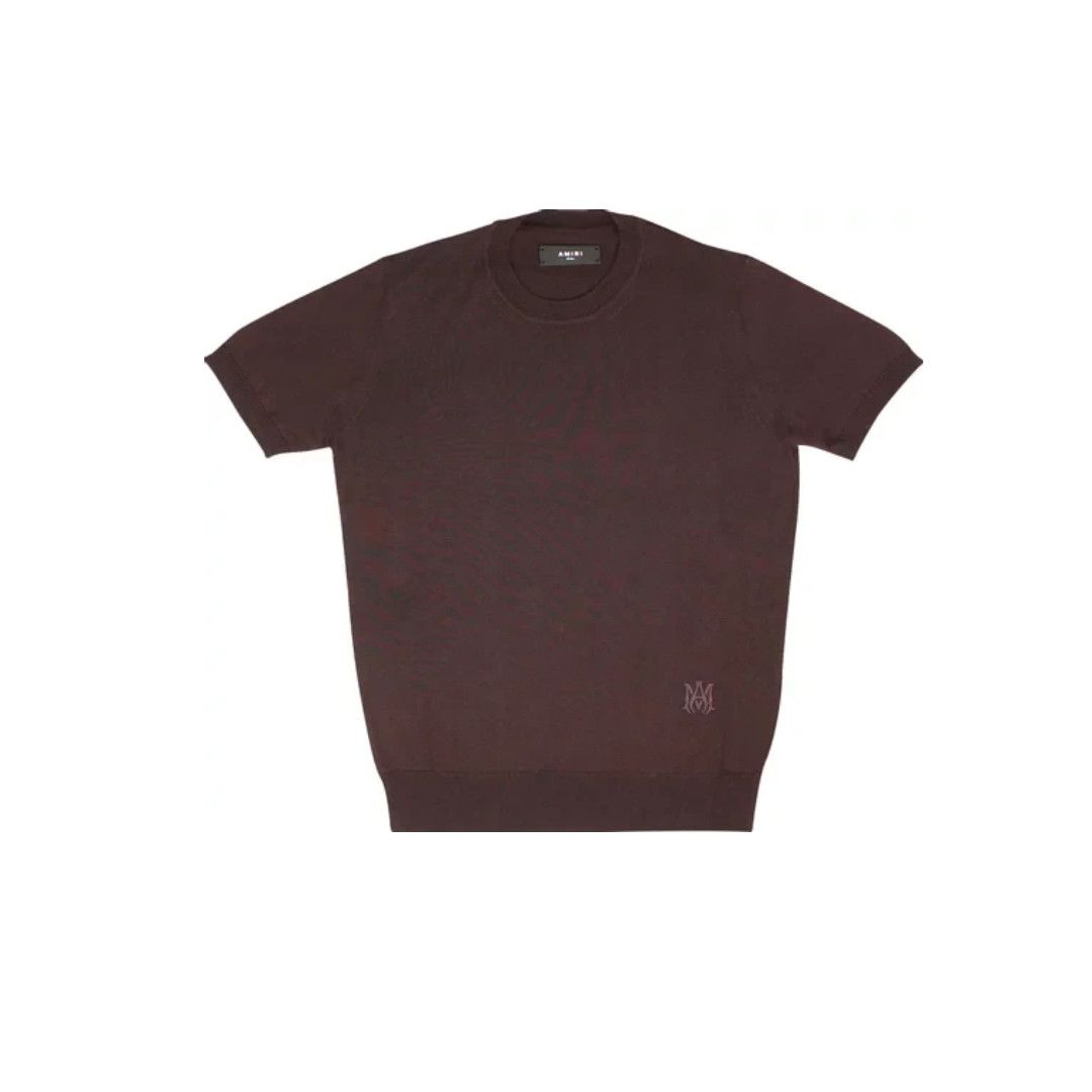 Amiri o1gr1nt1024 MA Embroidered T-Shirt in Brown Size US XXL / EU 58 / 5 - 1 Preview