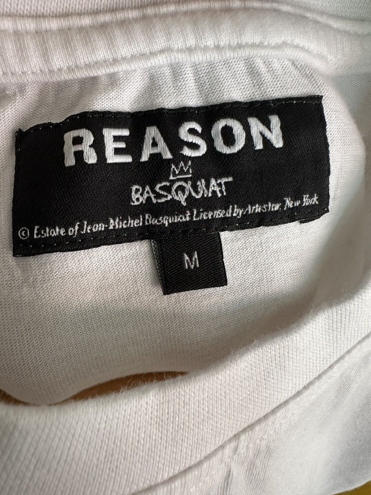 Arts & Science Jean-Michel Basquiat X Reason T Shirt Size US M / EU 48-50 / 2 - 5 Thumbnail