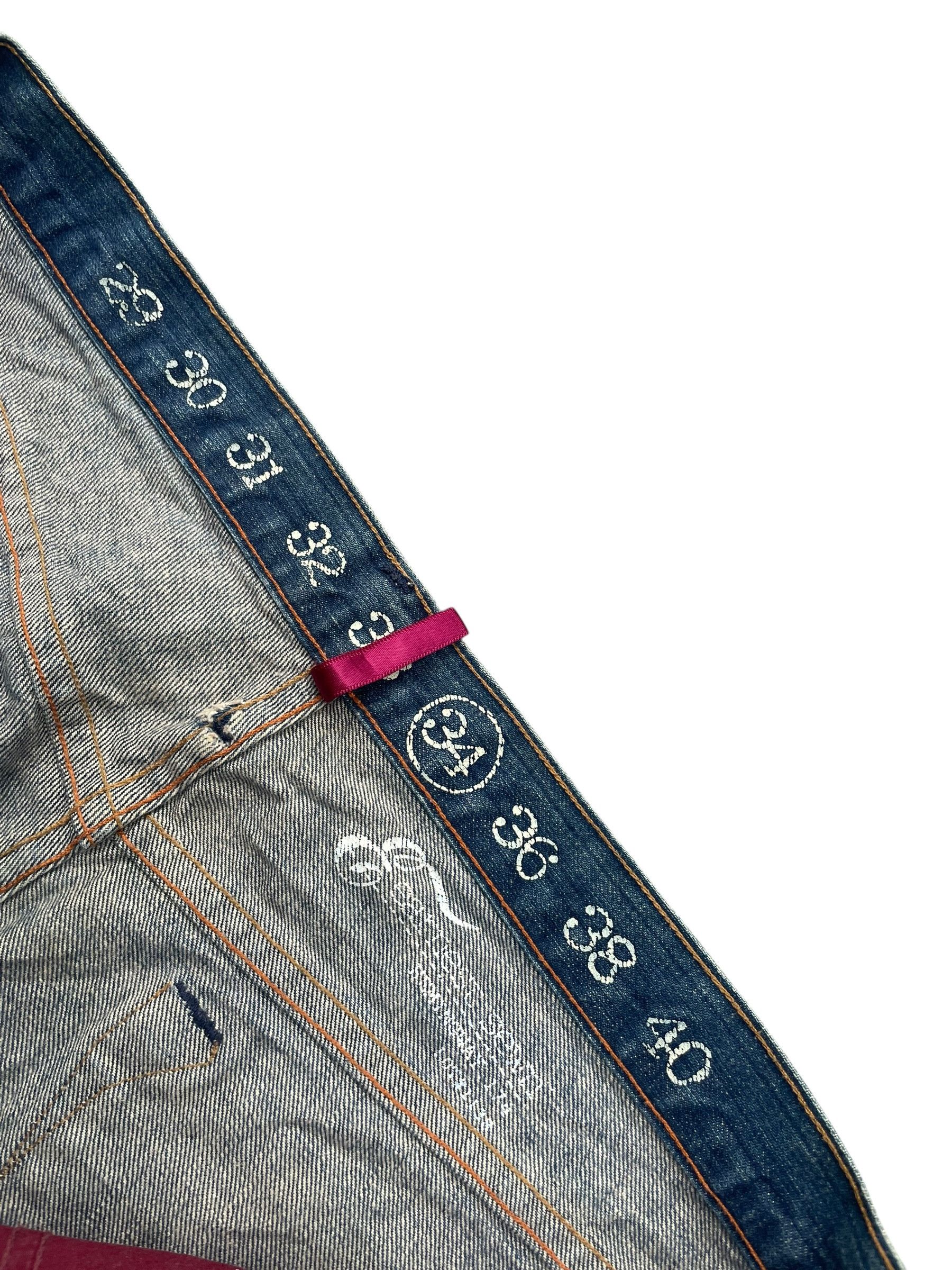 Earnest Sewn Earnest Sewn Flare Distresed Jeans Size US 35 - 17 Thumbnail