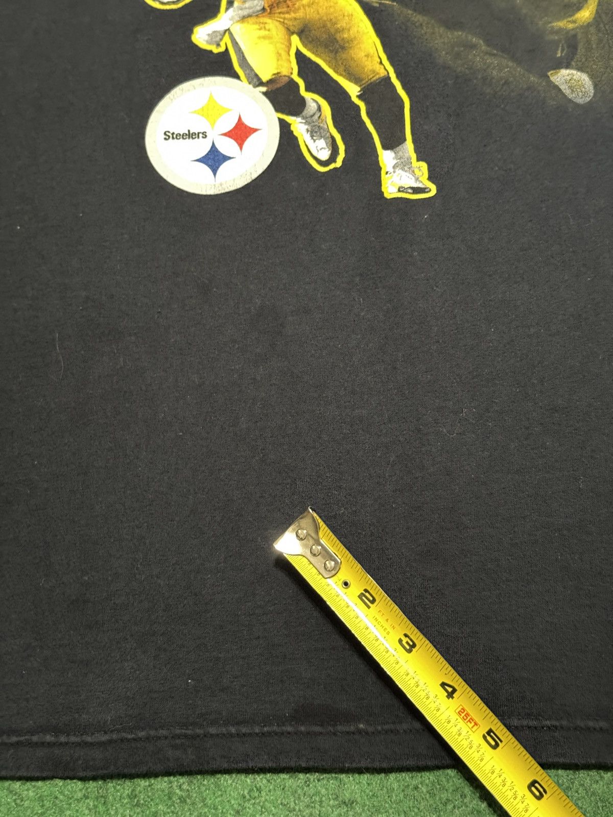 NFL Vintage 90s Pittsburgh Steelers RARE Hines Ward XL T Shirt Size US XL / EU 56 / 4 - 7 Thumbnail