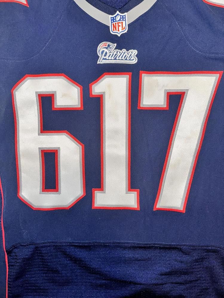 Nike RARE Nike Men's New England Patriots Navy Boston Strong #617 2013 BOSTON BOMBING Size US XXL / EU 58 / 5 - 3 Thumbnail