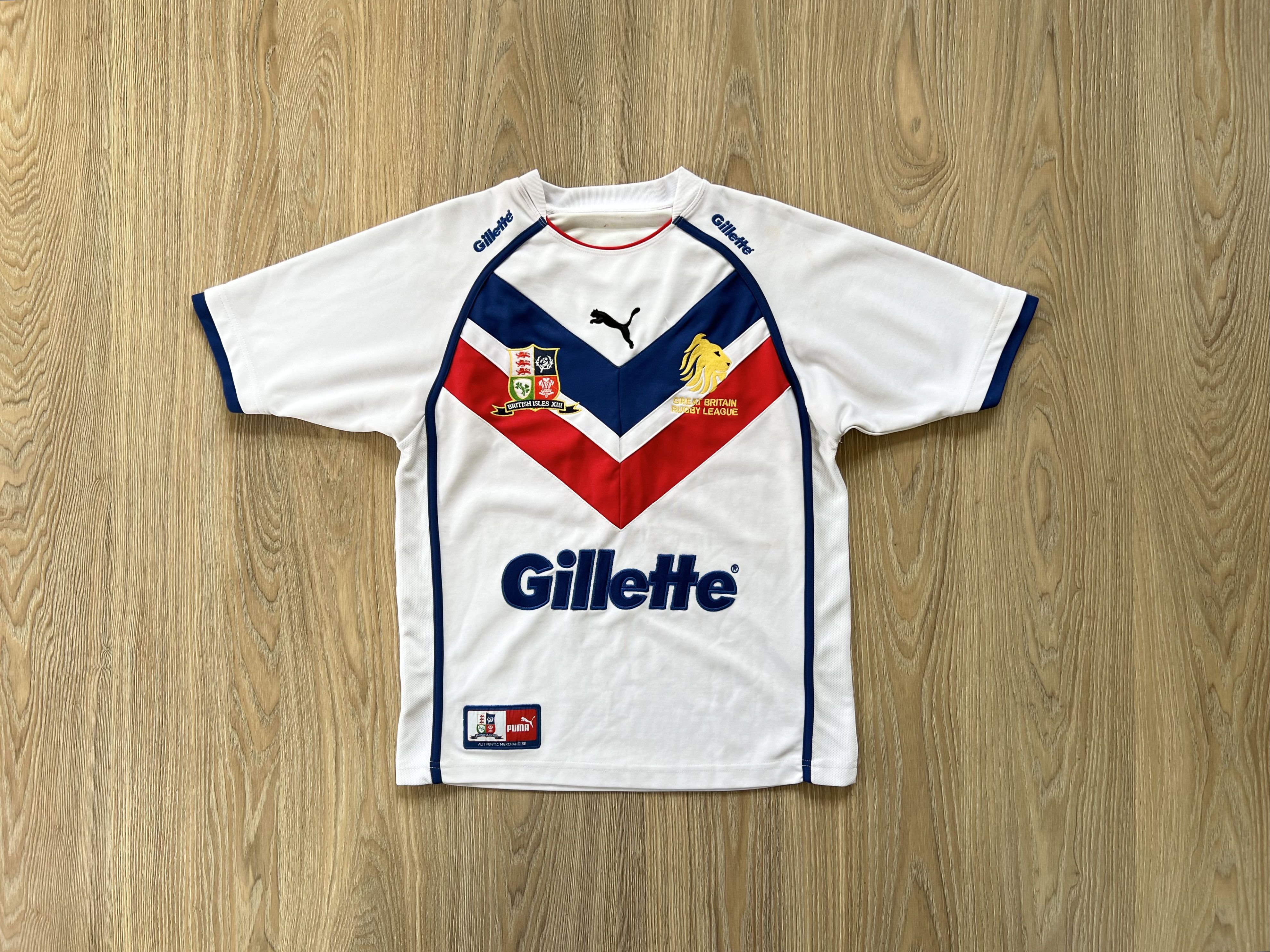 Puma Puma Great Britain Rugby League British Isles Jersey 2007 Size US L / EU 52-54 / 3 - 1 Thumbnail