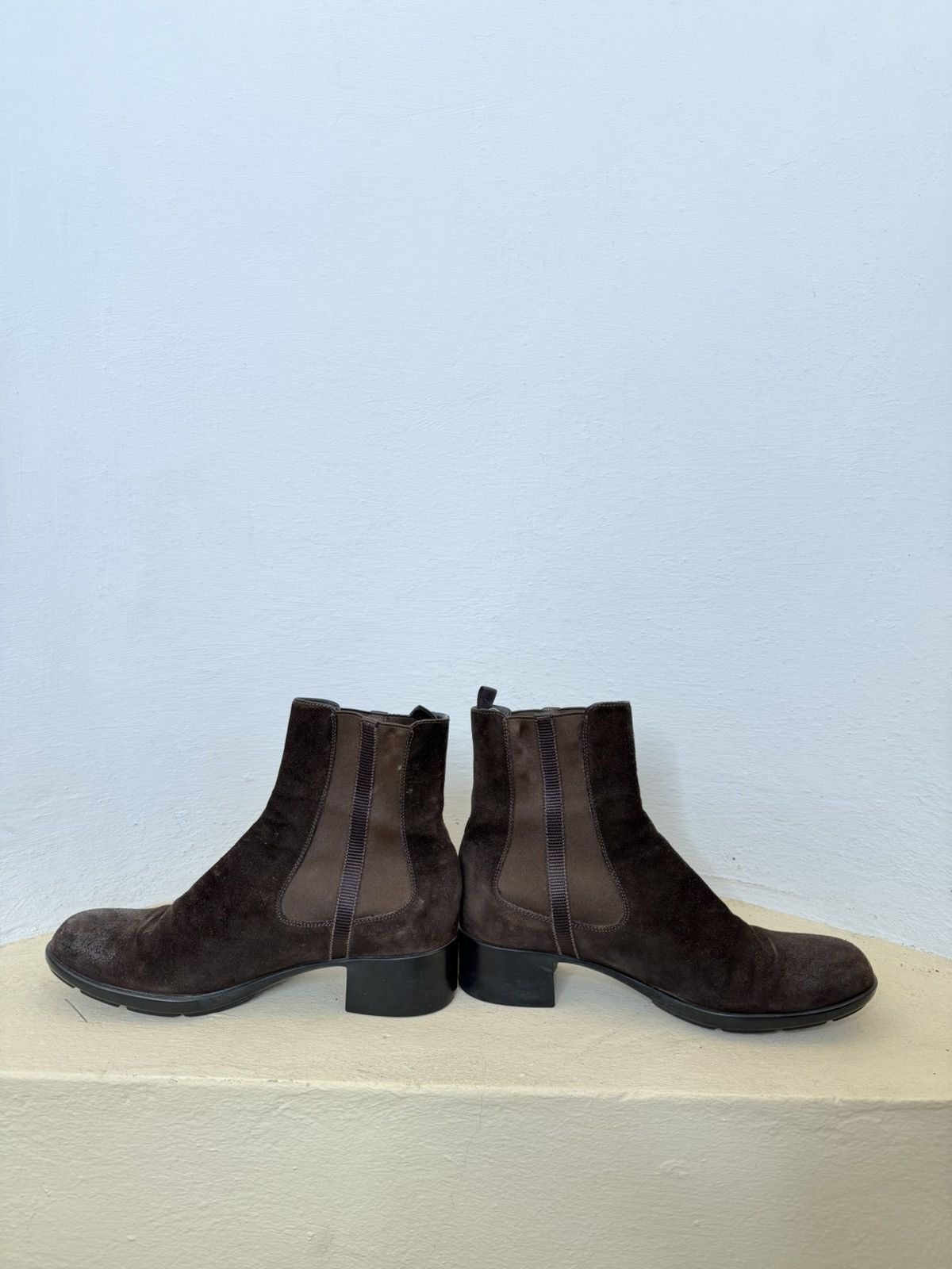Prada Vintage Prada Suede/Leather Chelsea Boots Woman‘s Size 38 Size US 8 / IT 38 - 3 Thumbnail