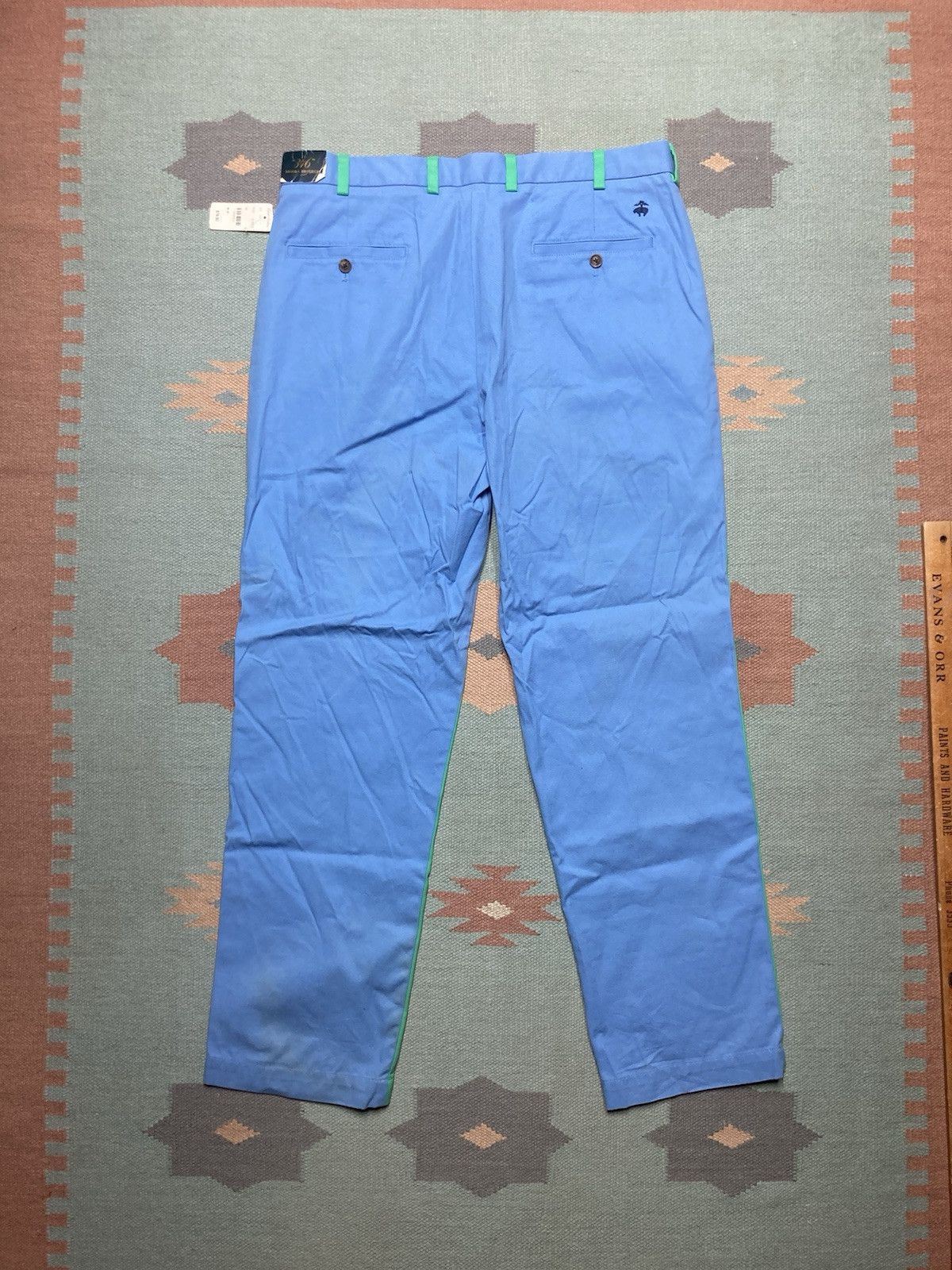 Brooks Brothers brooks brothers 346 chino pants color block NWT 36x32 READ Size US 36 / EU 52 - 7 Thumbnail