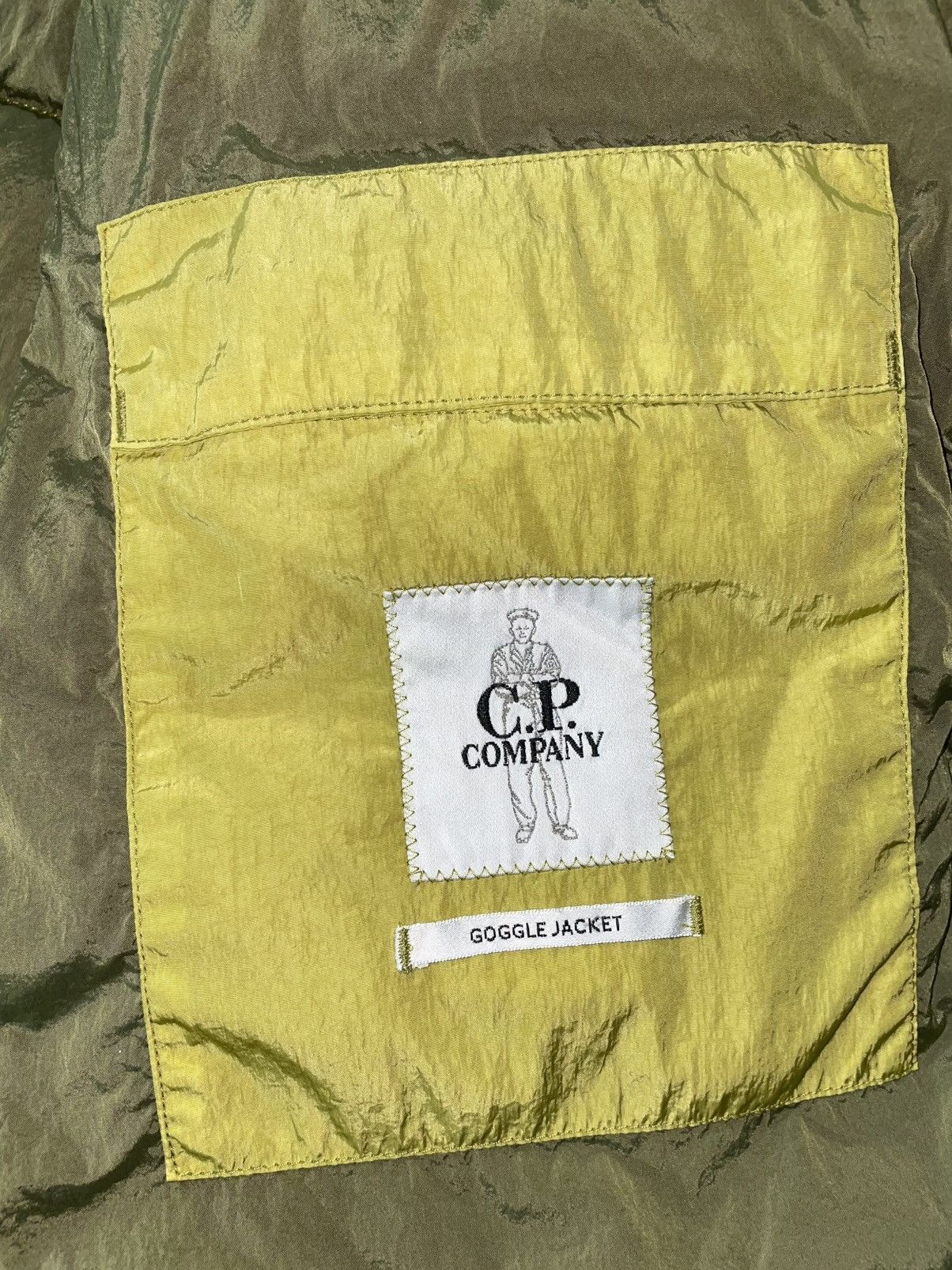 C.P. Company Cp company chrome r goggle jacket size 50 fits large to xl Size US L / EU 52-54 / 3 - 11 Thumbnail