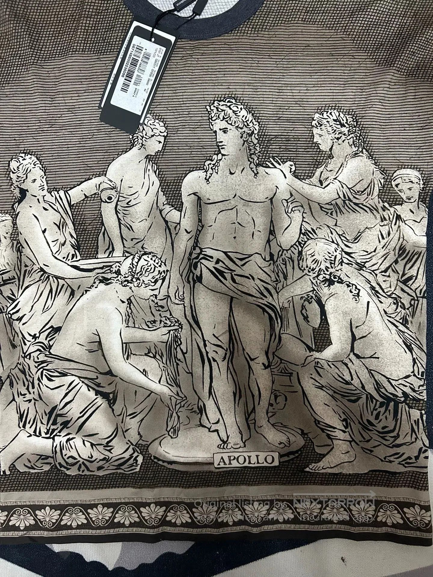 Dolce & Gabbana Dolce & Gabbana Apollo Graphic T-Shirt. Size US M / EU 48-50 / 2 - 2 Thumbnail