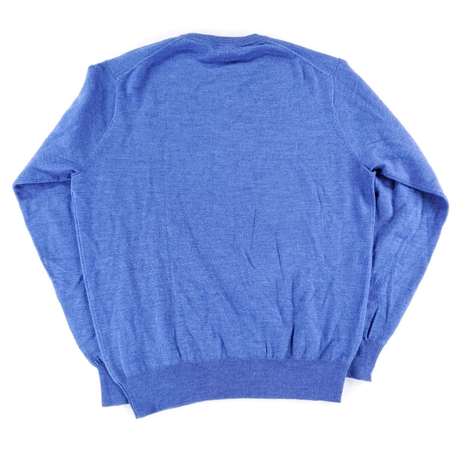 Peter Millar Peter Millar Crown Soft Blue Crew Neck Sweater Mens L 85% Merino 15% Silk Blue Crew Neck Pullover Hoodie? Size US L / EU 52-54 / 3 - 7 Thumbnail