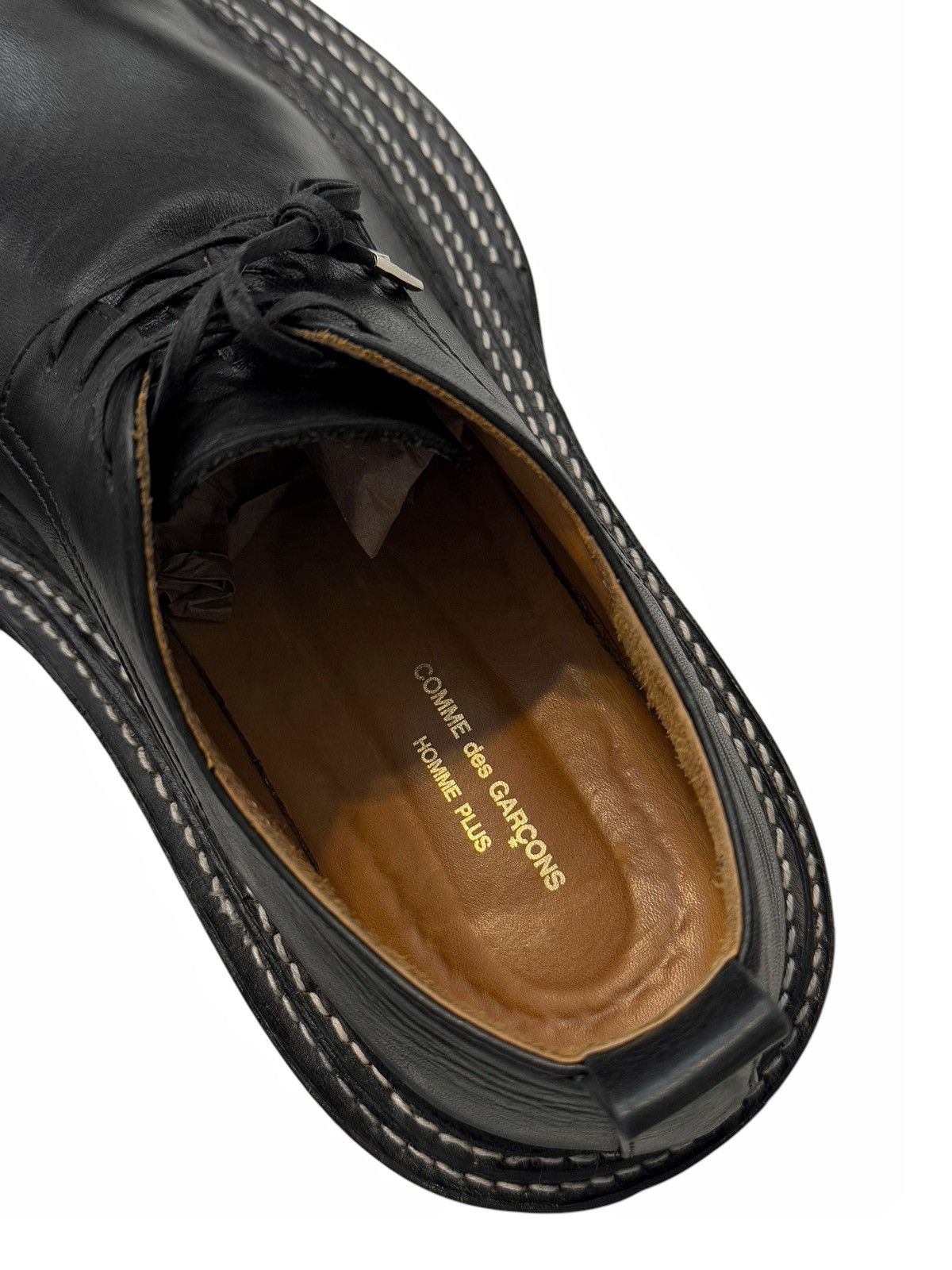 Comme des Garcons RARE SS18 Oversized 5 Layer Welted Sole Derby Size US 8 / EU 41 - 3 Thumbnail