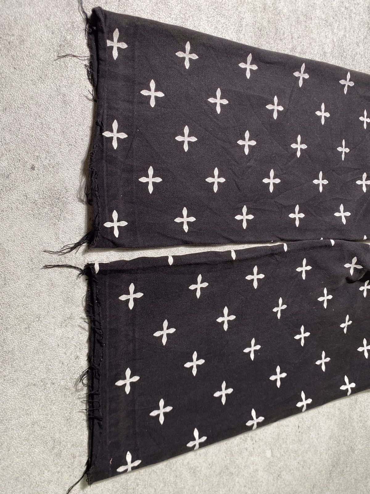 Levi's × Vintage Vtg Baggy Jeans Full Cross Motif Size US 32 / EU 48 - 3 Thumbnail